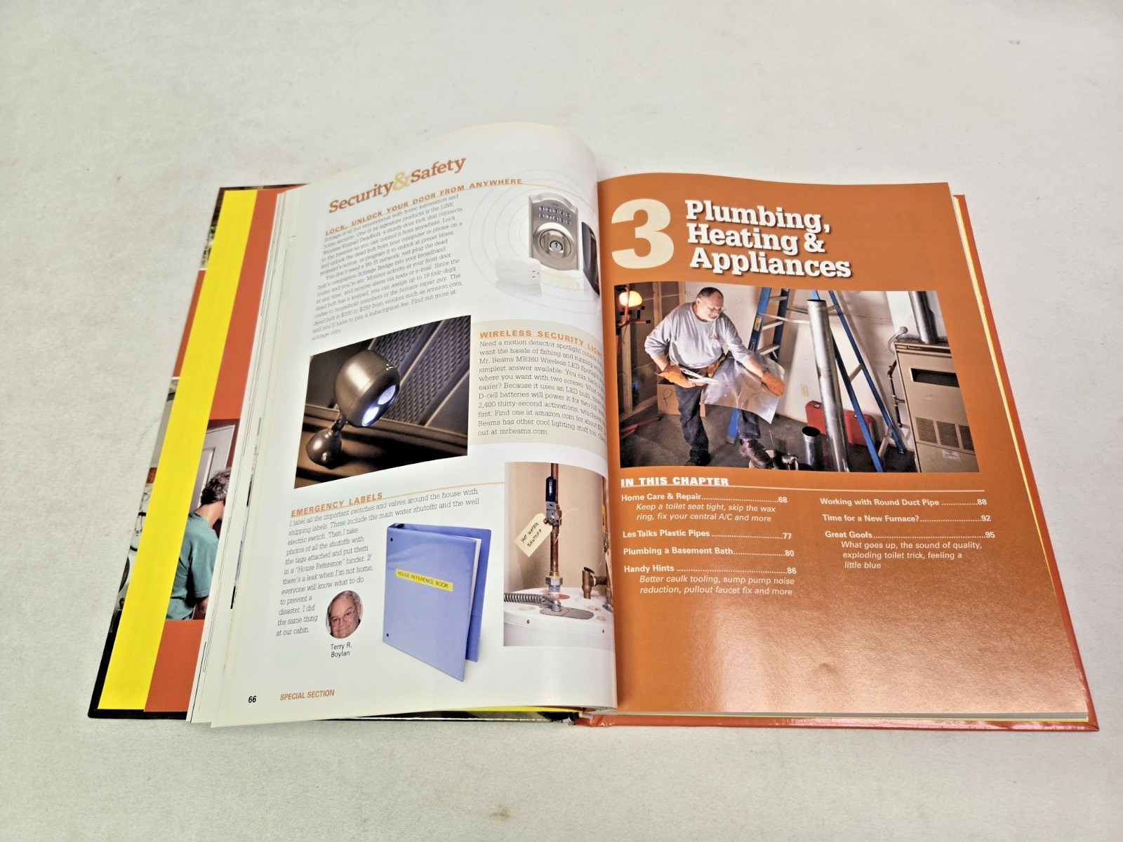 2013 The Family Handyman „Home Improvement“ Hard Cover Book 288 Pages Near Mint