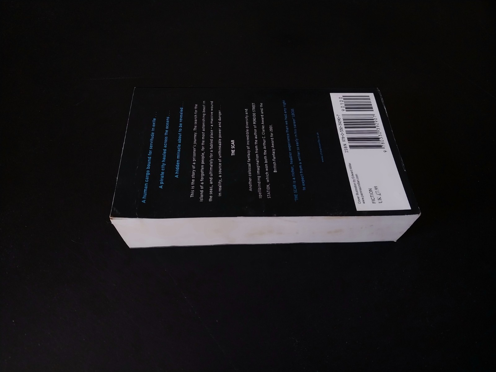 China Miéville – The Scar – UK Pan Books