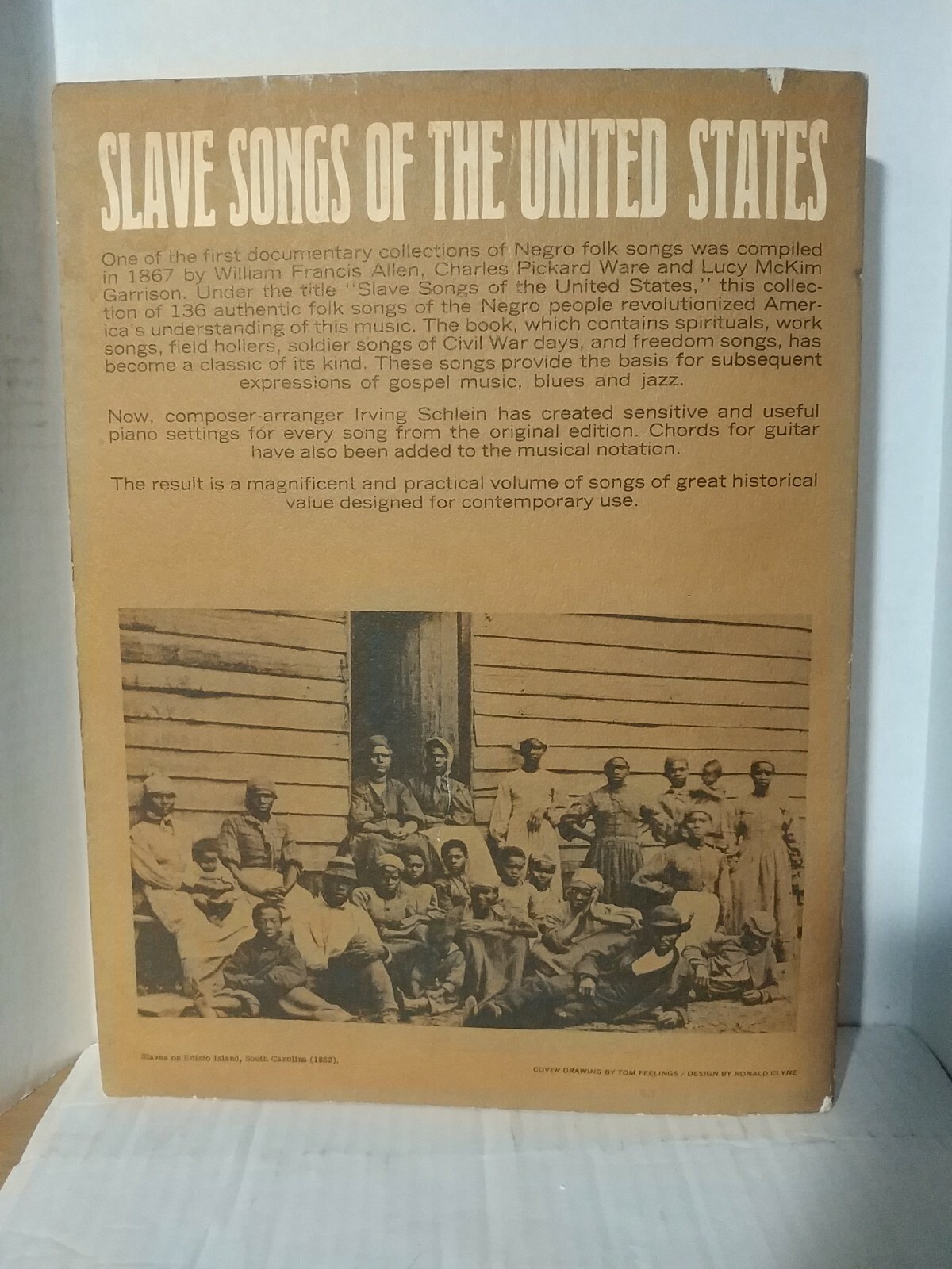 Slave Songs of the United States-1965-pbk-Oak Publications FT2040-Irving Schlein