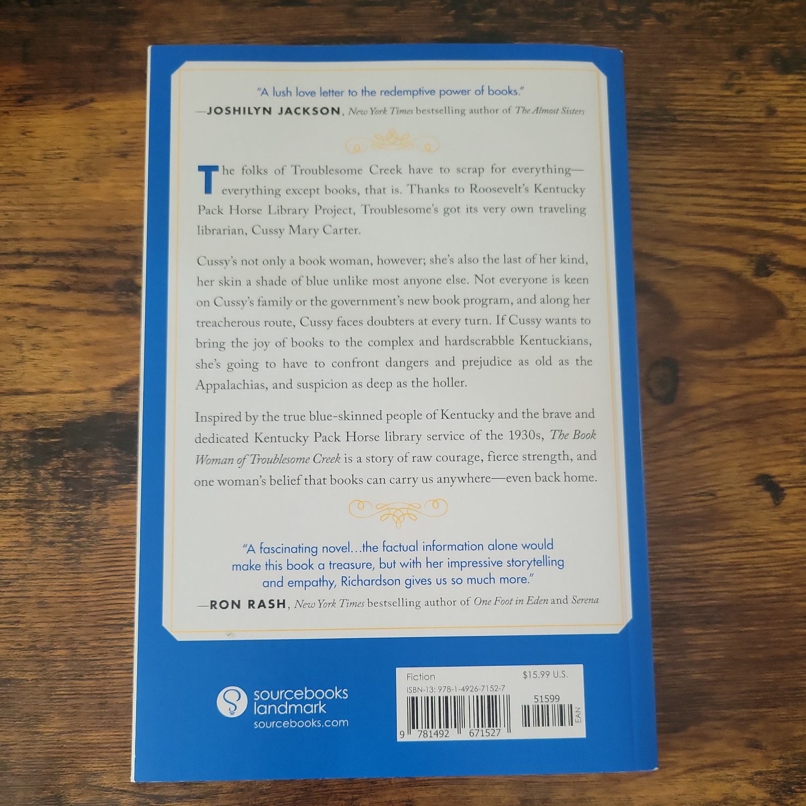 Book Woman of Troublesome Creek : A Novel by Kim Michele Richardson (2019, Trade