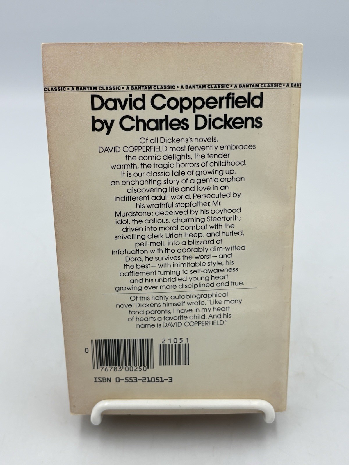 David Copperfield By Charles Dickens (1981) Vintage Paperback Bantam Edition