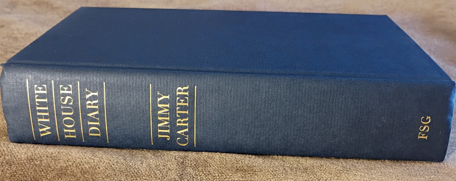 Signed Jimmy Carter White House Diary 1st Edition 1st Printing BookPeople Event