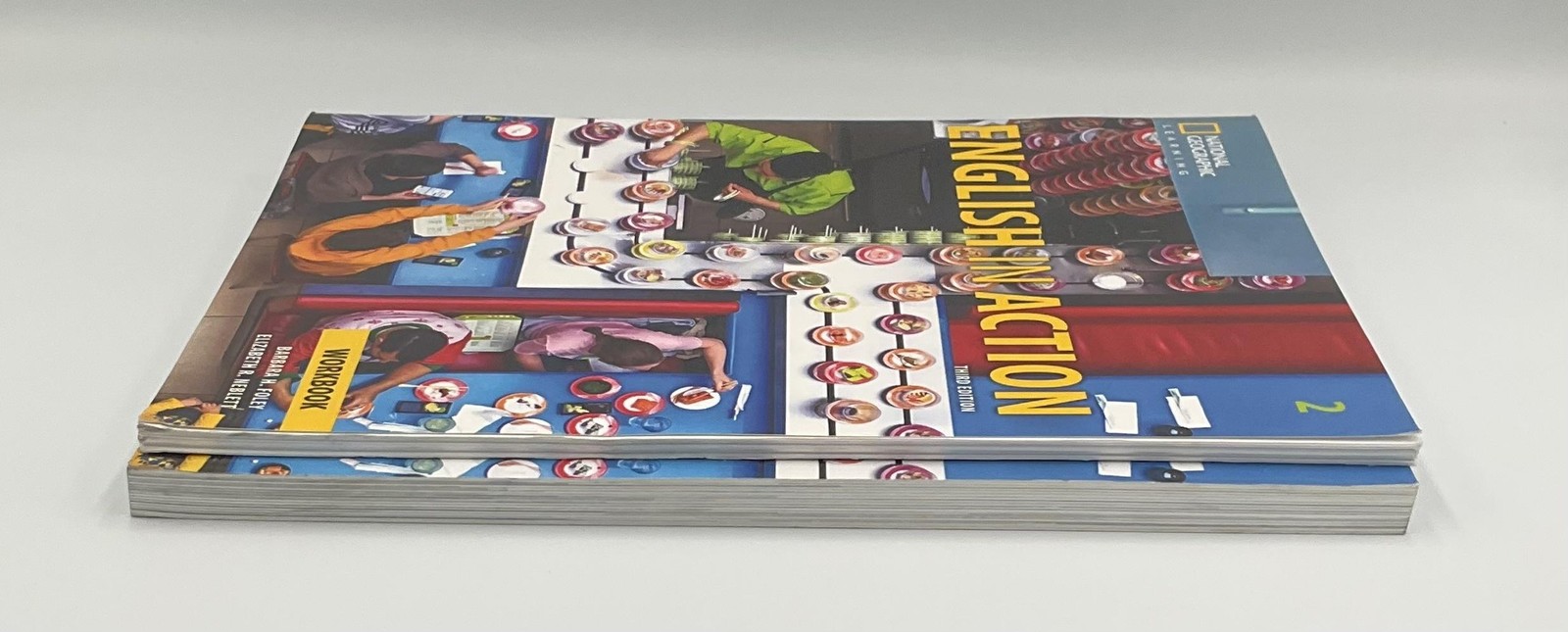 English In Action 2 Workbook Lot 2 Foley Neblett NatGeo Learning PB Multicolor