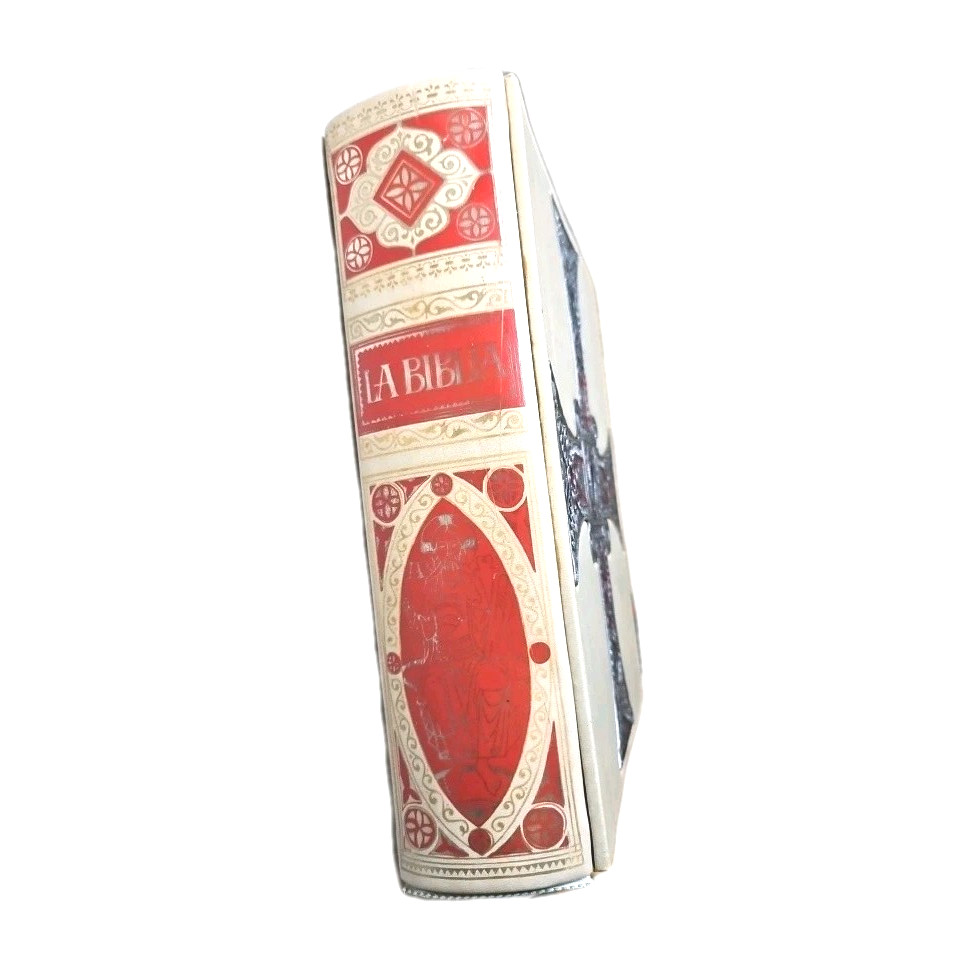 La Biblia EDAF Madrid 1967 Casimiro Morcillo Luxury Edition Bible Leather