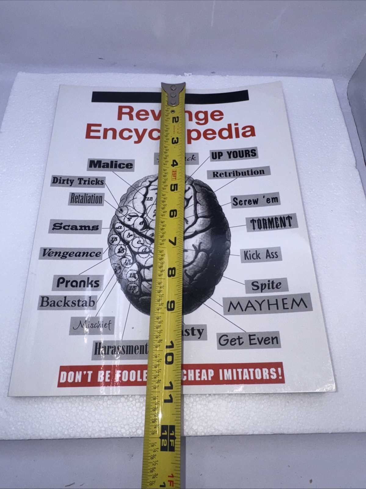Revenge Encyclopedia by Paladin Press (1995, Trade Paperback) wit and wisdom