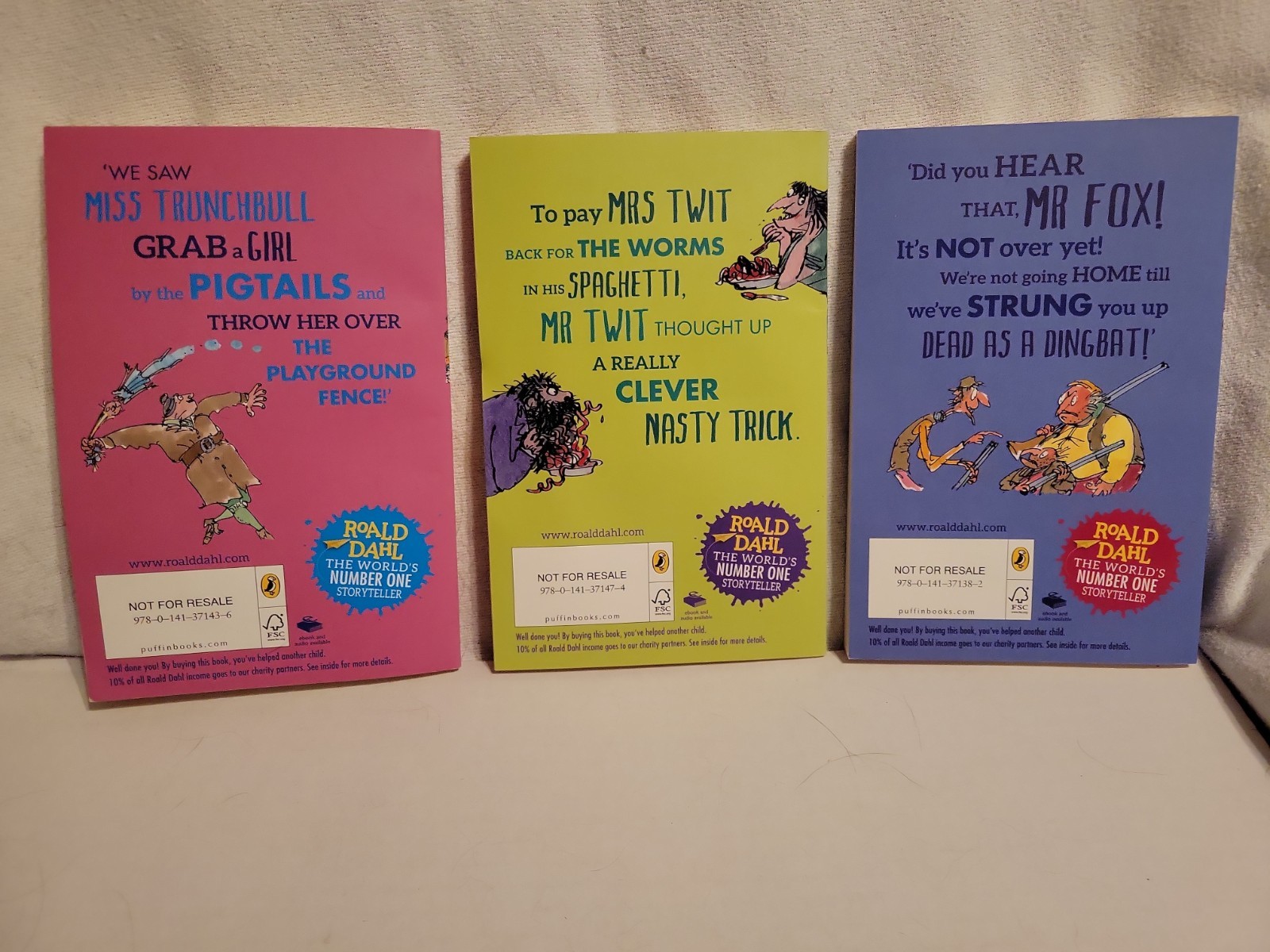 Roald Dahl 15-Book Boxed Set paperback