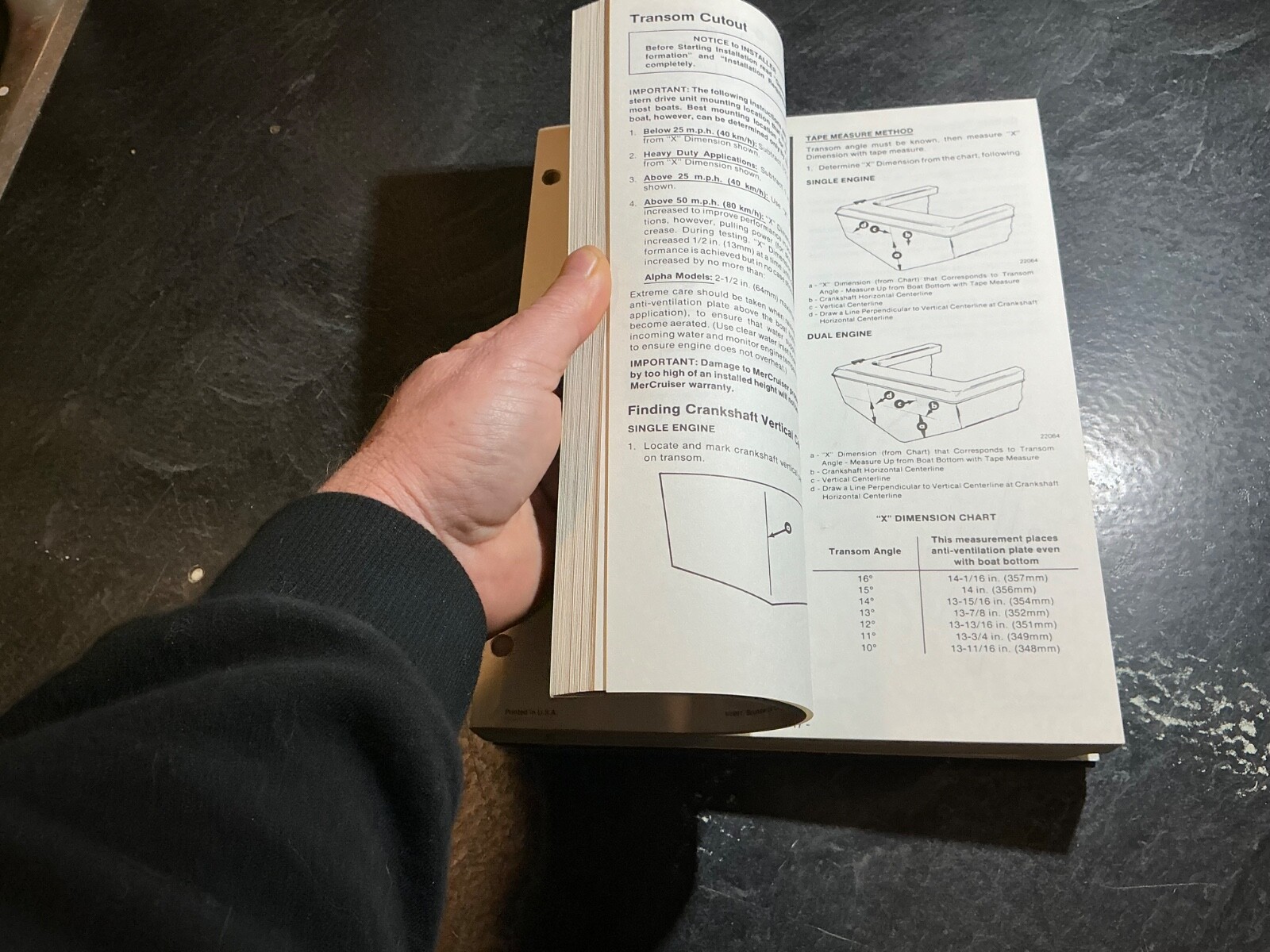 1992 Mercruiser Installation Manual 3.0L, 4.3L, 5.0L, 5.7L, 7.4L, 8.2L & Diesel