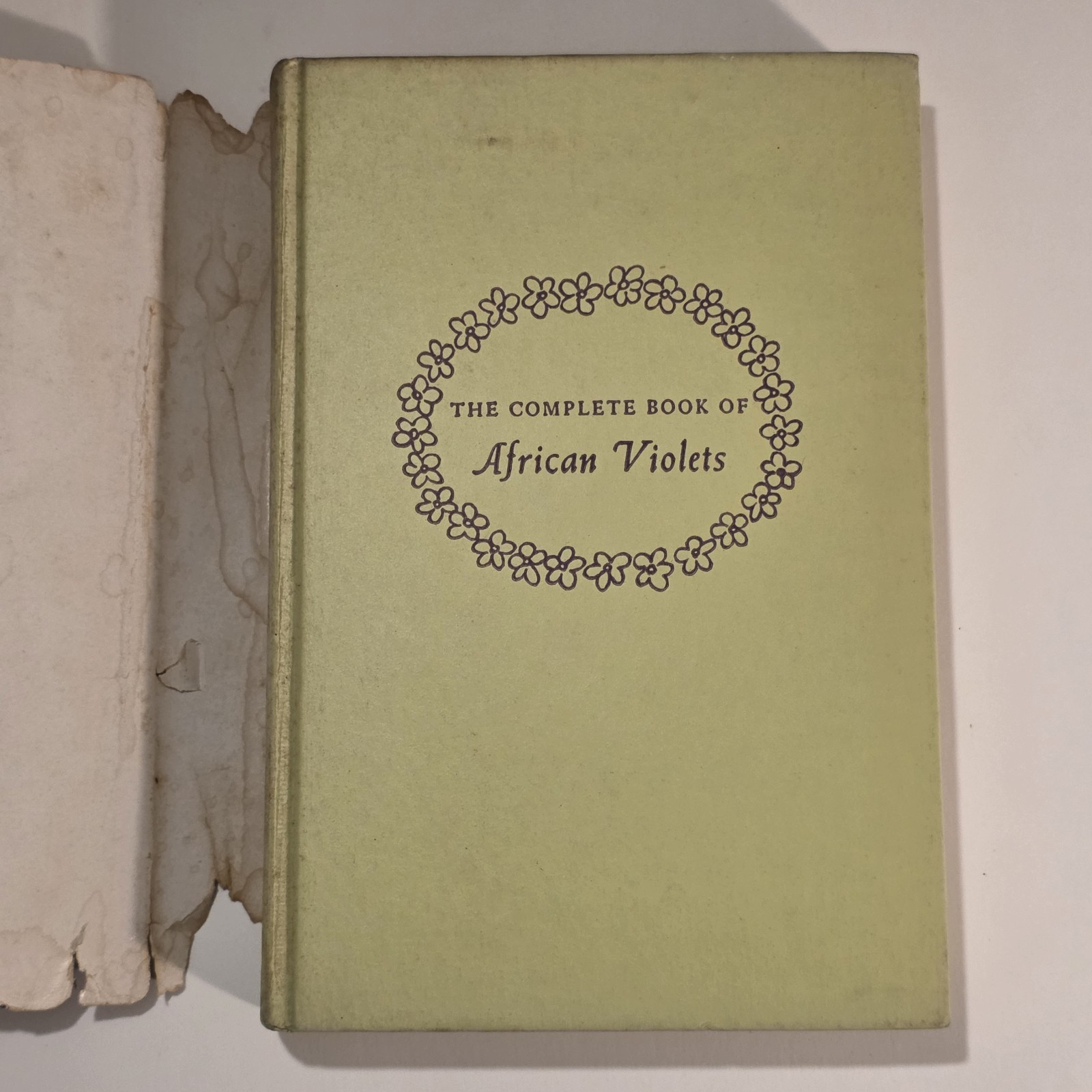 The Complete Book Of African Violets Helen Van Pelt Wilson 1952 3rd HC DJ