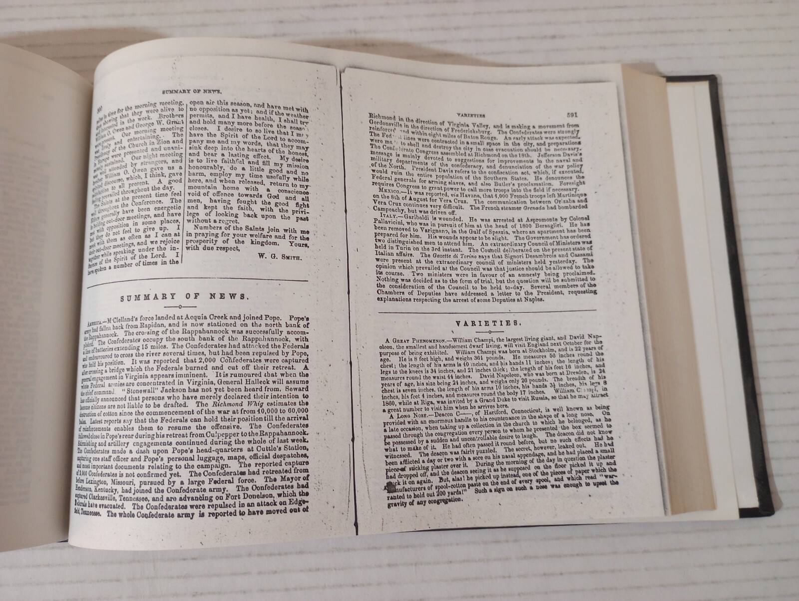 The Latter-day Saints Millennial Star Vol 24 1862 Bound Facsimile Reprint