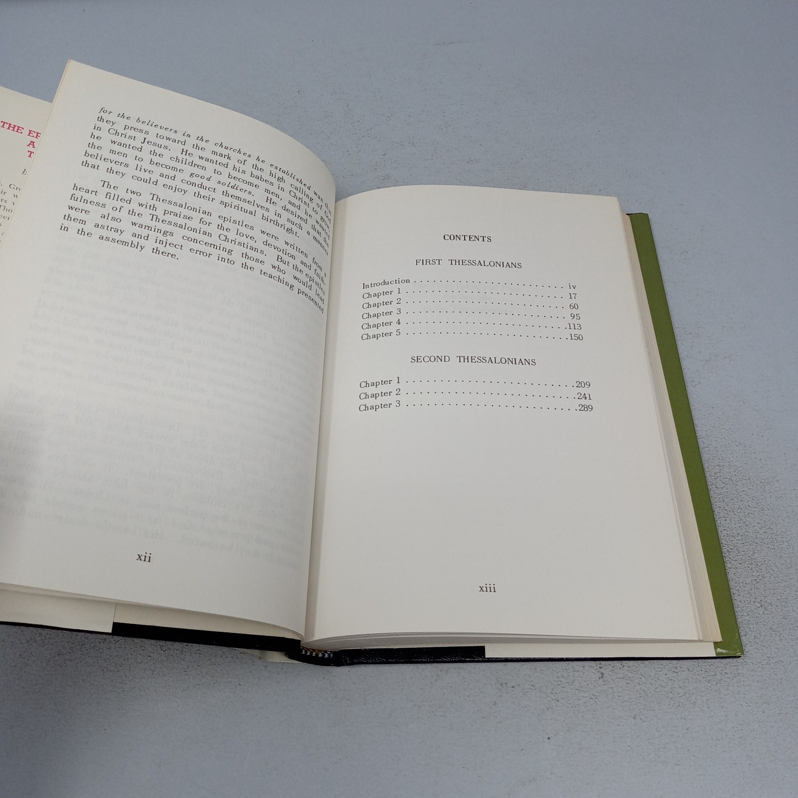 The Epistles of Paul the Apostle to the Thessalonians 1964 HC Oliver B. Greene
