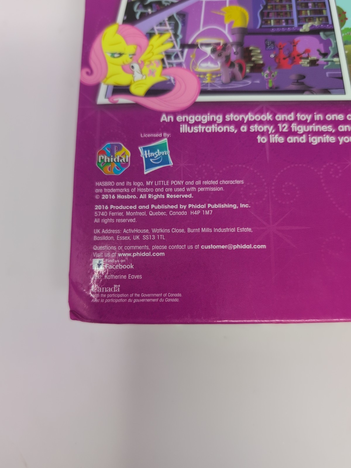 My Little Pony-My Busy Books-2016 G4 Includes 14 Figures,Book-Read Description