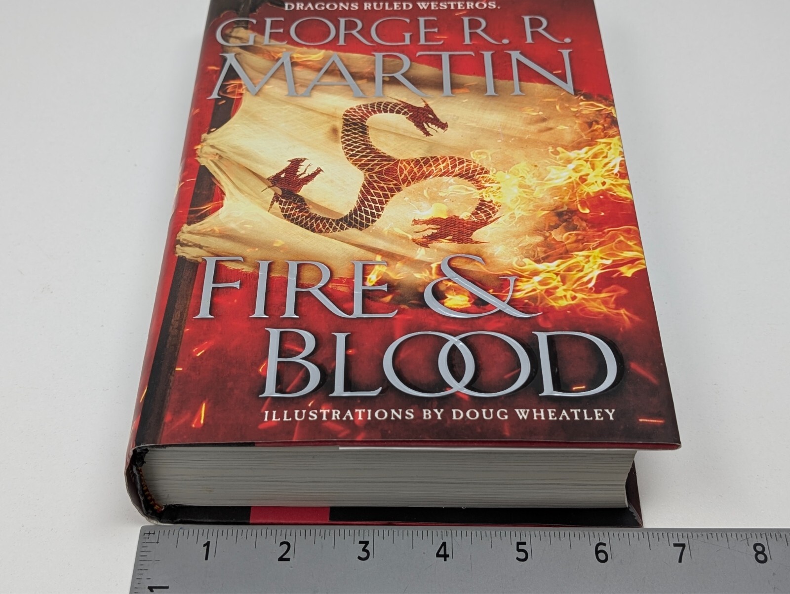 George R.R. Martin – Fire & Blood 1st Ed 1st Printing US Edition, HC, VG