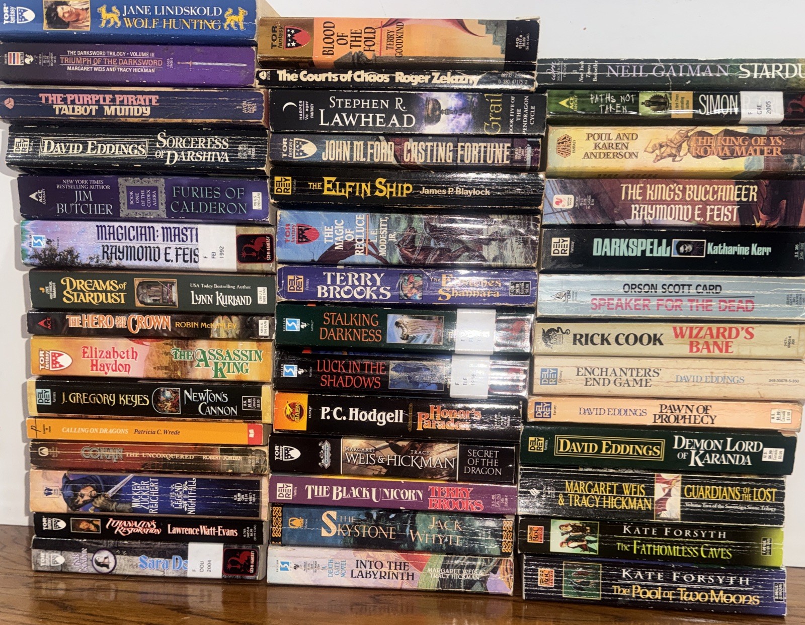 Fantasy/Science Fiction Vintage/Modern Lot 42 PB Book Mixed Authors & Titles B