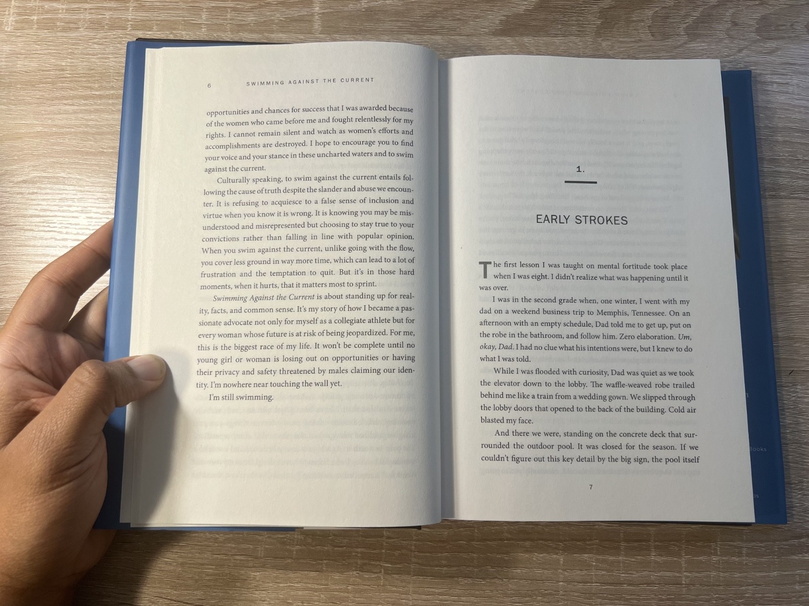 Swimming Against the Current Riley Gaines Hardcover Book 2025 Political Studies