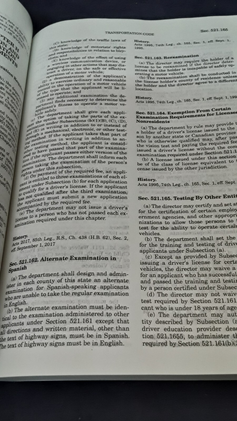 Texas Traffic Laws: 2023-2024, Blue 360 Media, PB, VG, 240730