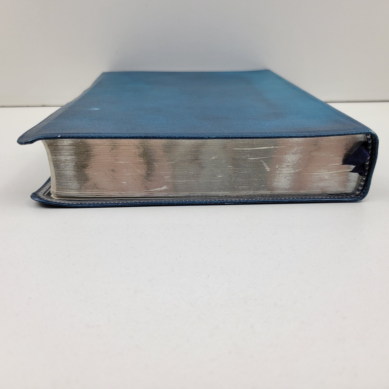 Possibility Thinkers Bible New King James Highlighted Blue Faux Leather 1984
