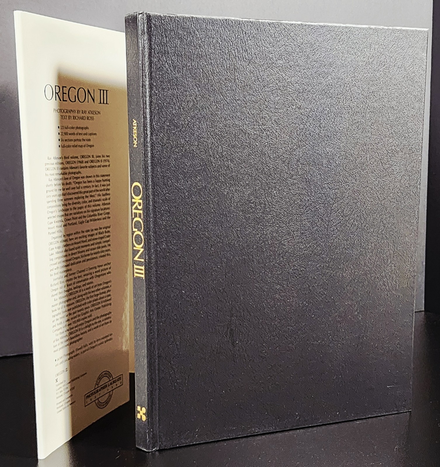 Oregon III Ray Atkeson HC DJ 1987 Landscape Photography Oregon Book