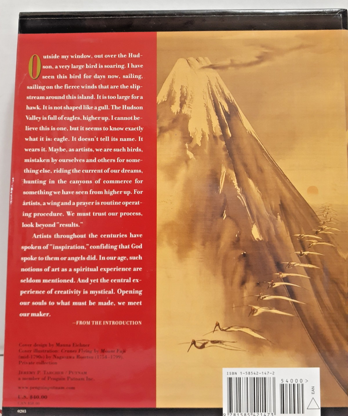 The Artist’s Way~ 10th Anniversary Gift Edition-Julia Cameron HC with Slip Cover