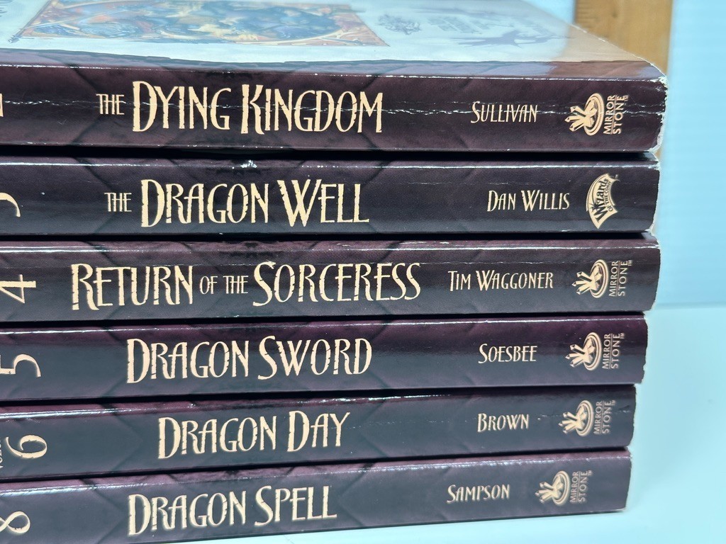 DRAGONLANCE The New Adventures BOOK SET -Vol 2,3,4,5,6,8 WIZARDS OF THE COAST