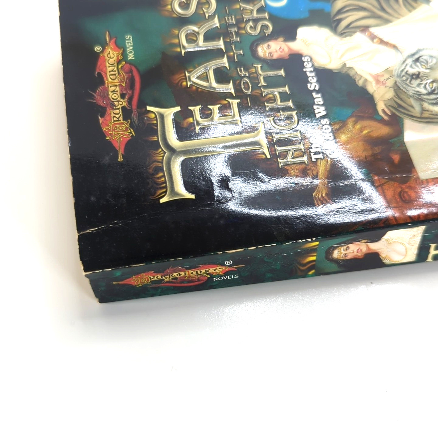 Vintage Mixed Lot Of 3 Dragonlance Saga Fantasy Paperback Books 1989-1998 Used