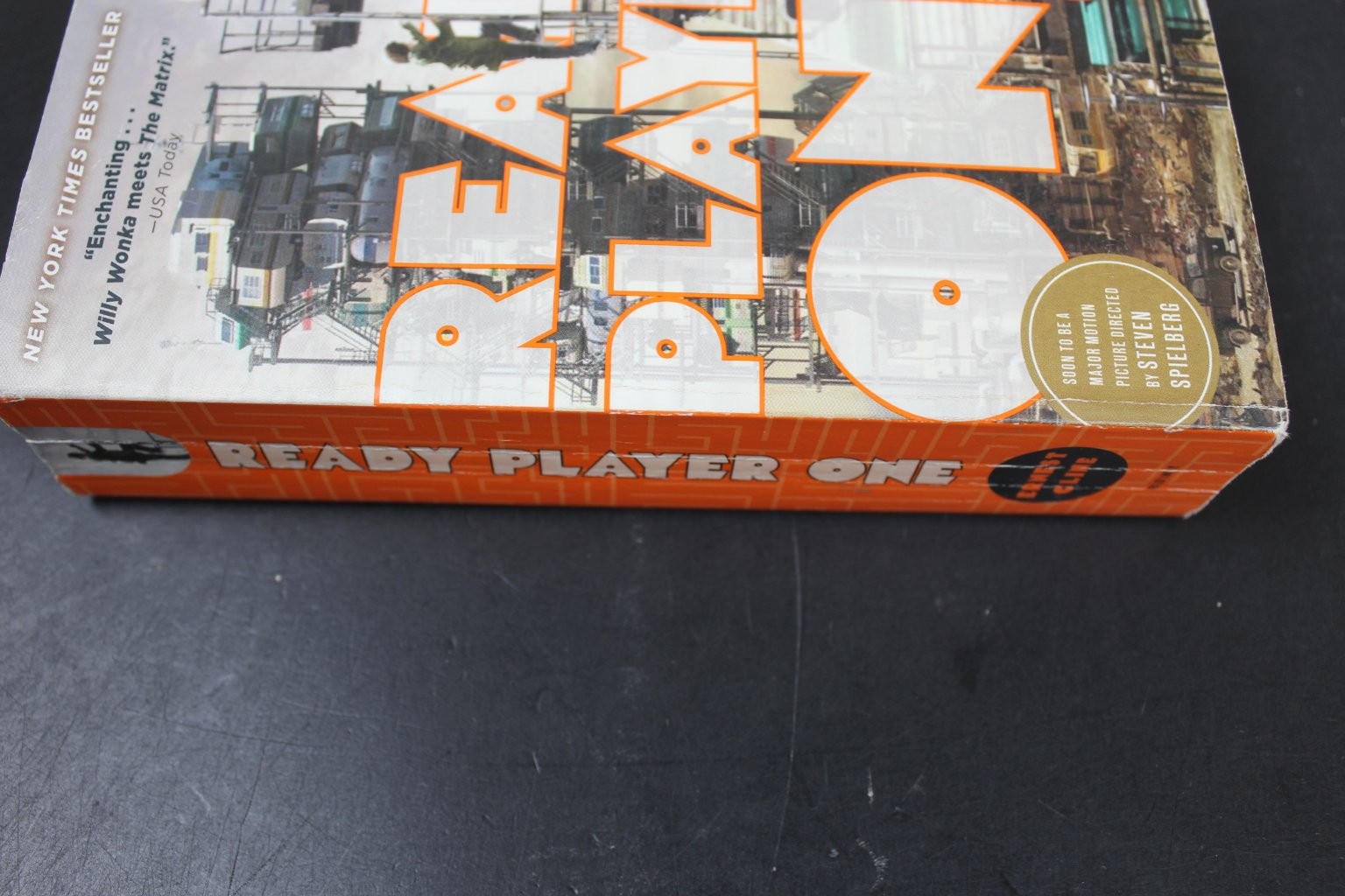 Ready Player One Ernest Cline 2017 Movie Tie-In Edition Sci-Fi Broadway Books PB