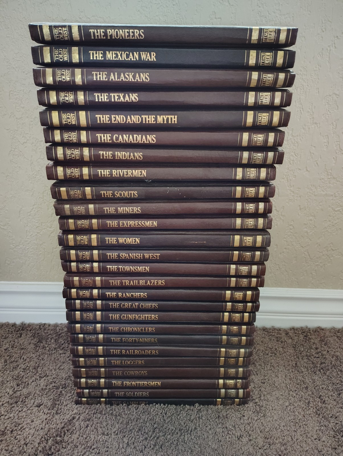 The Old West Time Life Book Series Complete 26 Book Set History of the West