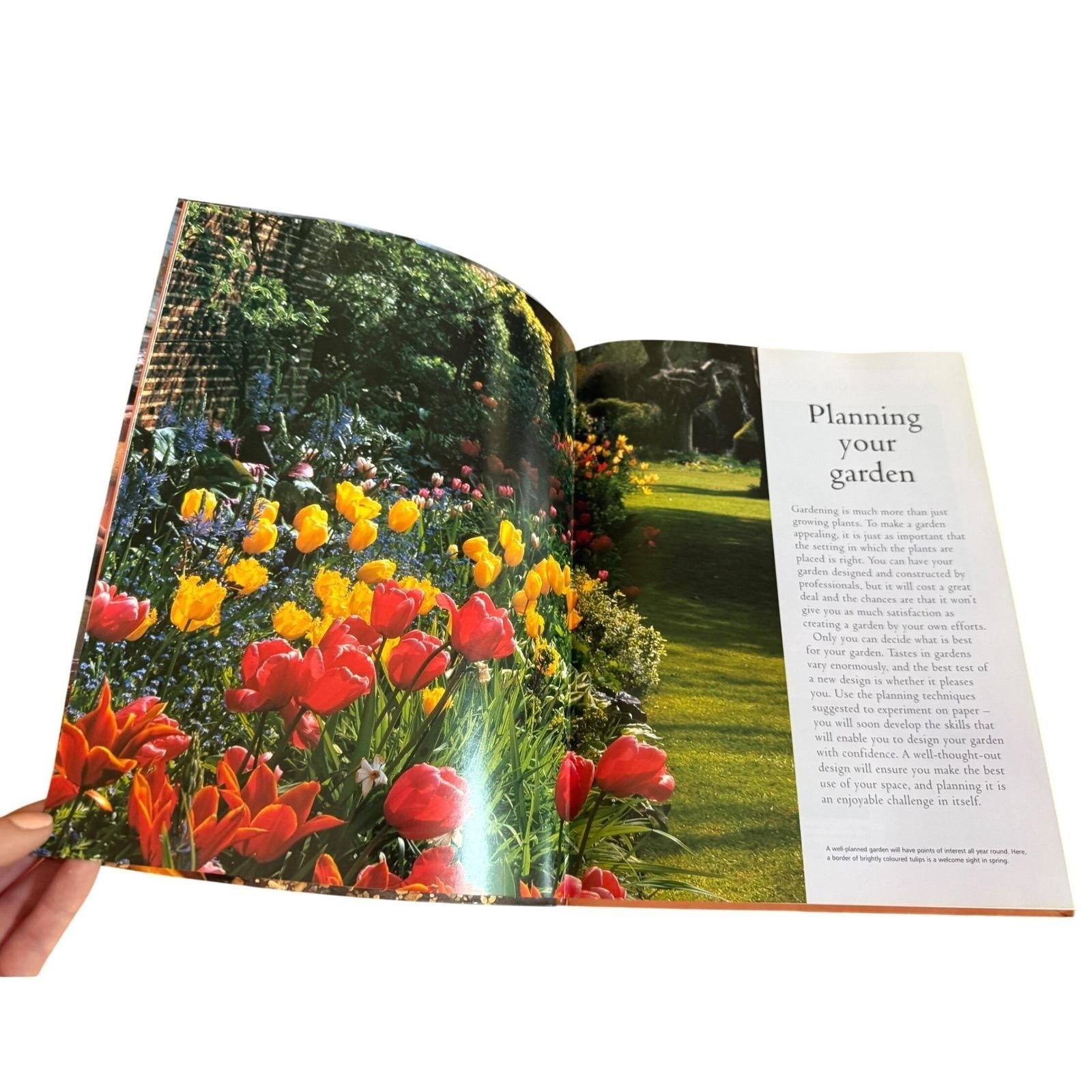 How to Garden Book Jonathan Edwards Gardening Encyclopedia Vtg 2002 Hardcover