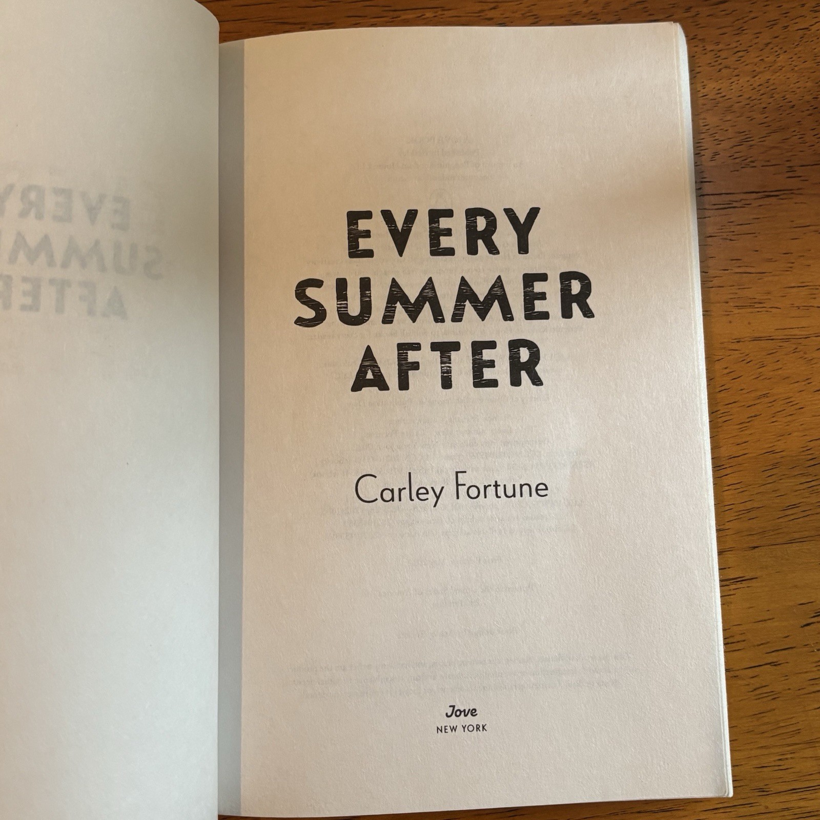 Every Summer After by Carley Fortune (2022, Paperback)