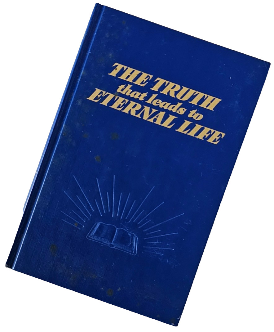 Acceptable Vtg 1968 THE TRUTH THAT LEADS TO ETERNAL LIFE JEHOVAHS WITNESS HC