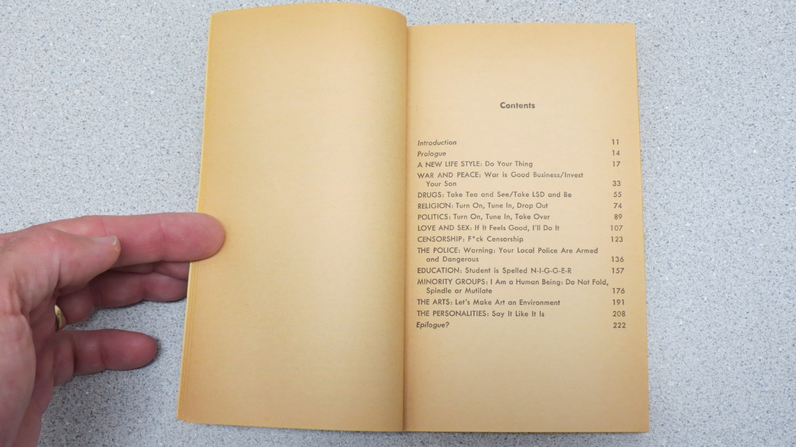 The Hippie Papers edited by Jerry Hopkins – Notes from Underground Press 1968