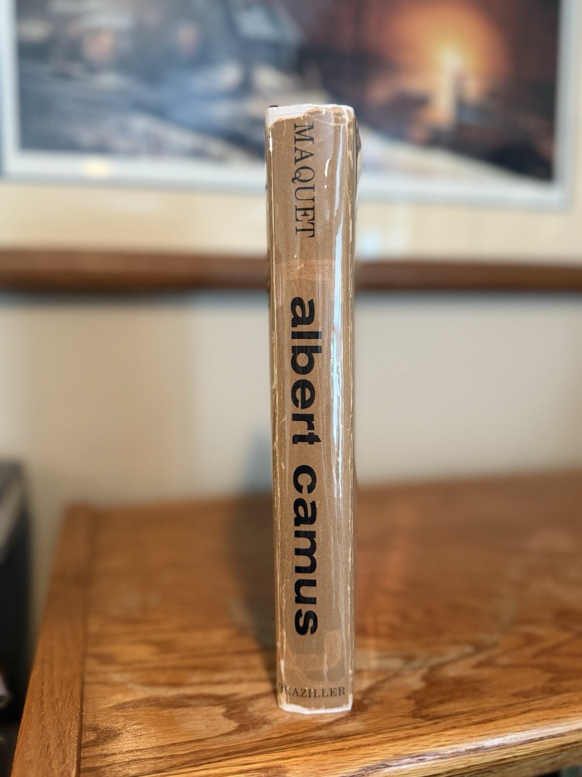 Albert Camus: The Invincible Summer by Albert Maquet 1st Edition 1958 Hardcover