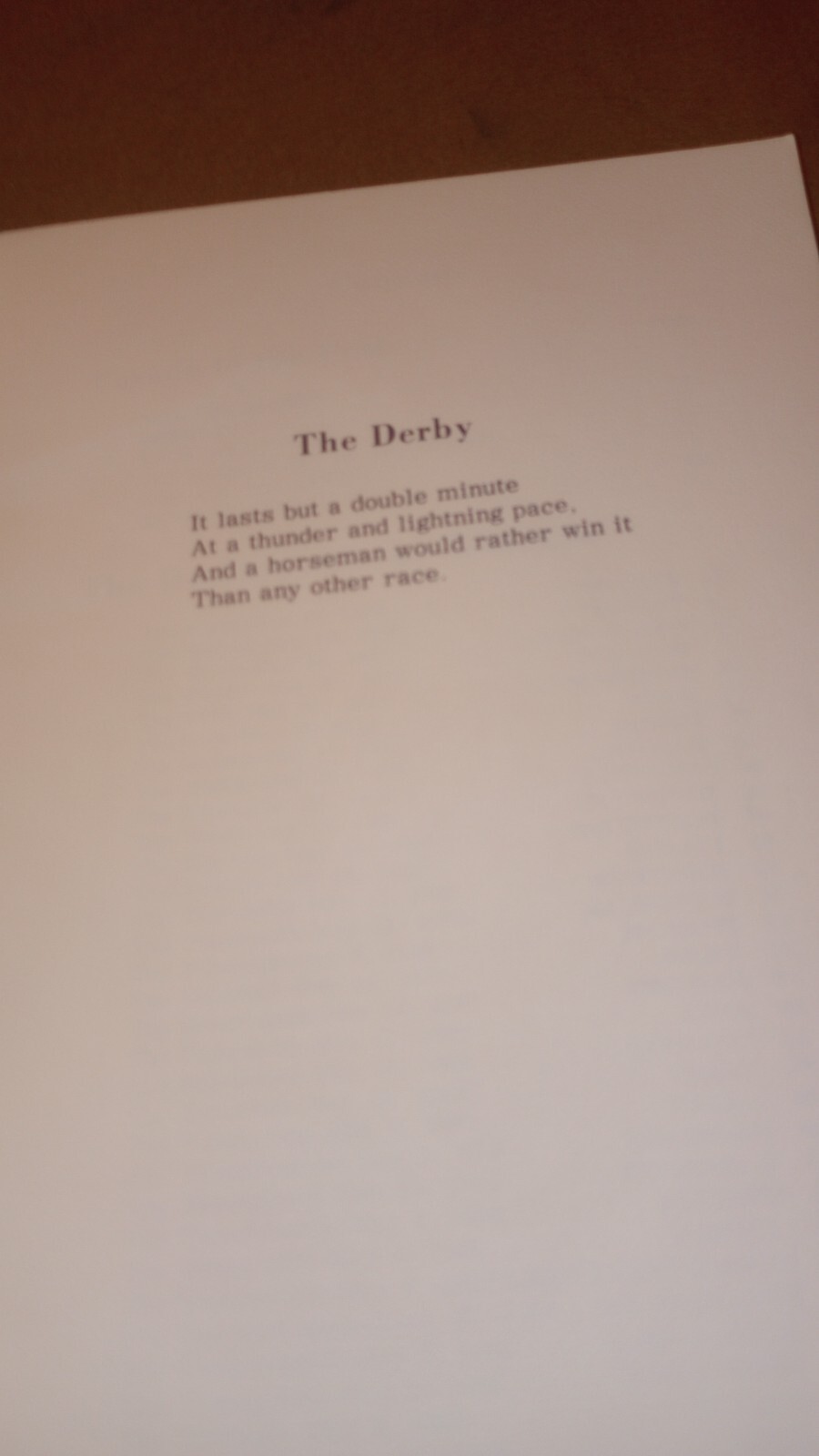 Kentucky Derby Poems 1875 to 1975 by James O. Nall 160 Pages RARE