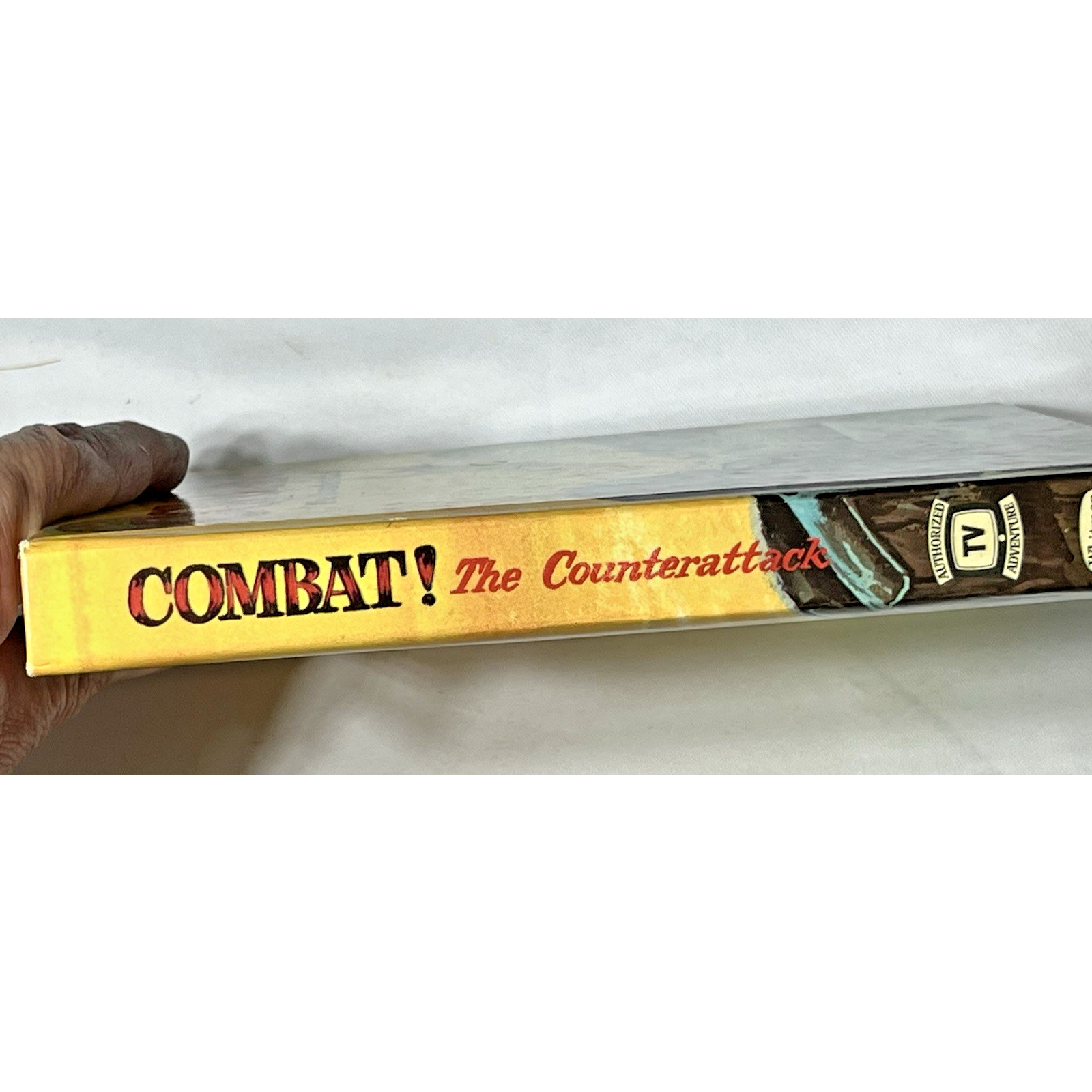 1964 Combat The Counterattack HC Book Whitman Publishing TV Series Army Military