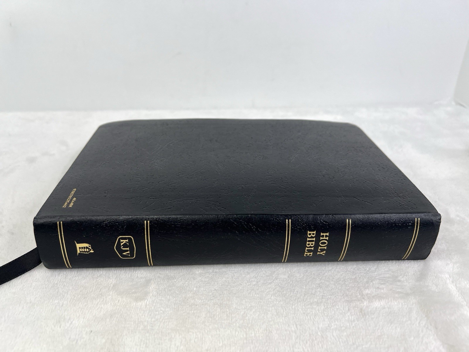 KJV Holy Bible Giant Print Reference Black Leatherflex Red Letter Concordance