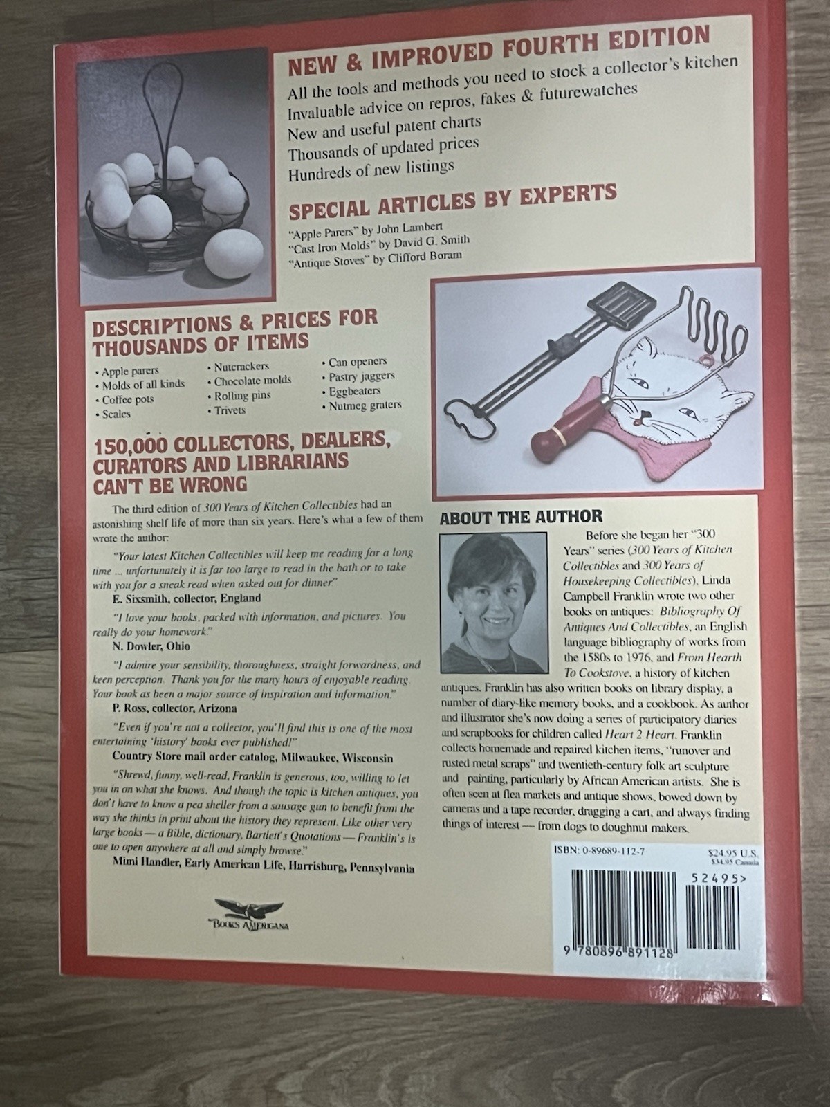 “ 300 Years of Kitchen Collectibles“ by Linda Campbell Franklin -648 Pages!