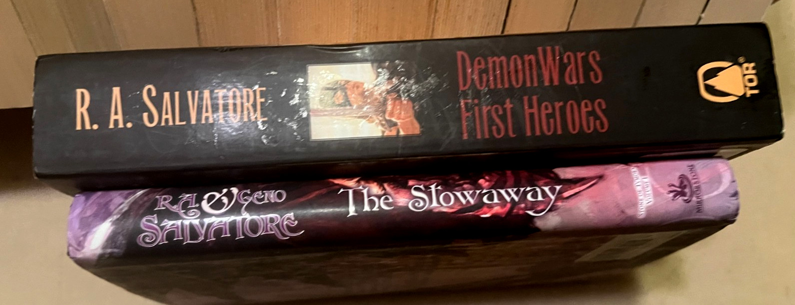 R. A. Salvatore Lot of 18 PBs HC Forgotten Realms DRIZZT Cleric LEGACY Demon