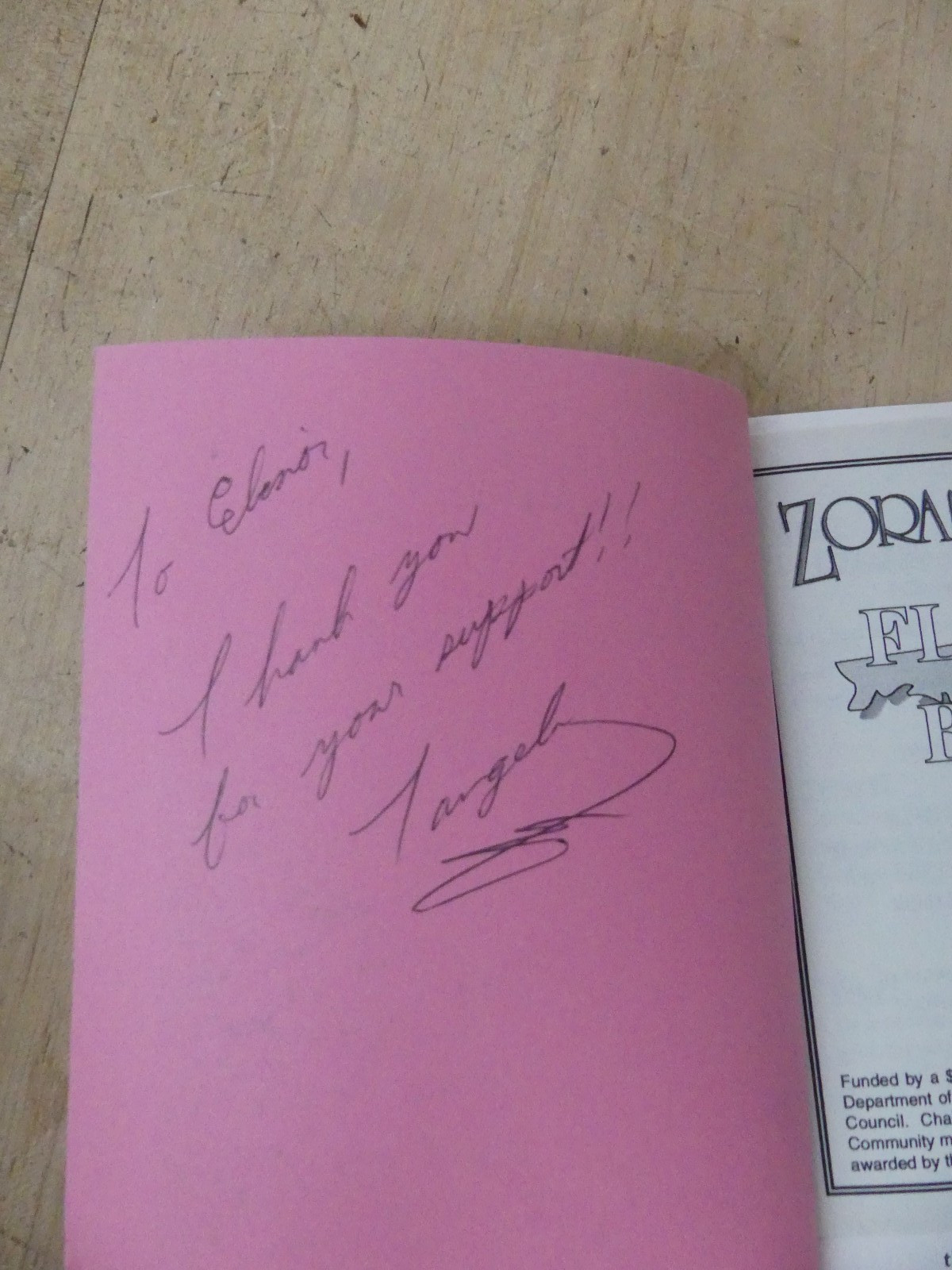 Can I Speak, 2000 1st Ed. Poetry by Black Writer Tangela P. Floyd, Signed