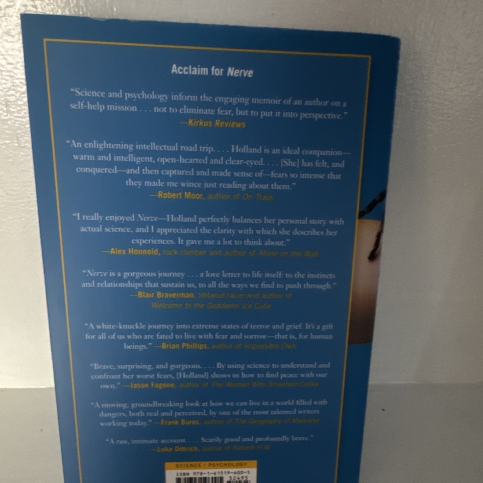 Nerve by Eva Holland Hardcover Science Psychology Neuroscience 2020