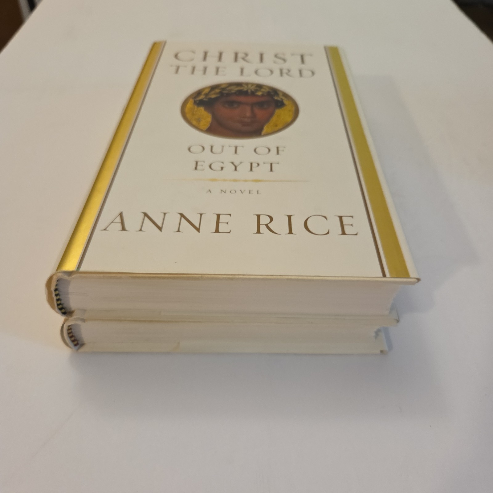 Anne Rice Christ the Lord Out of Egypt & Road to Cana Book Lot DJ/HC~ VG