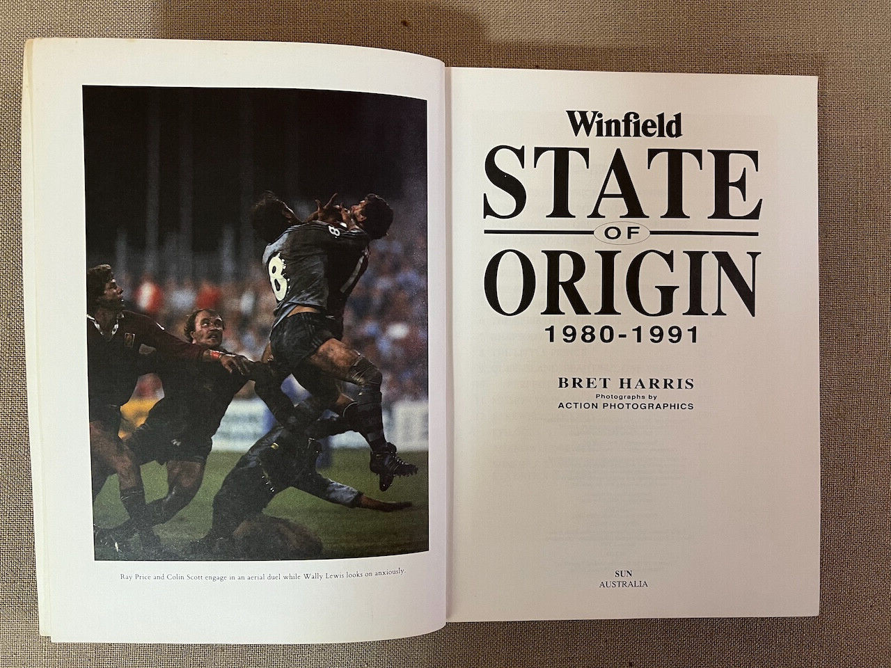 Rugby League – Winfield State Of Origin 1980-1991 – Brett Harris