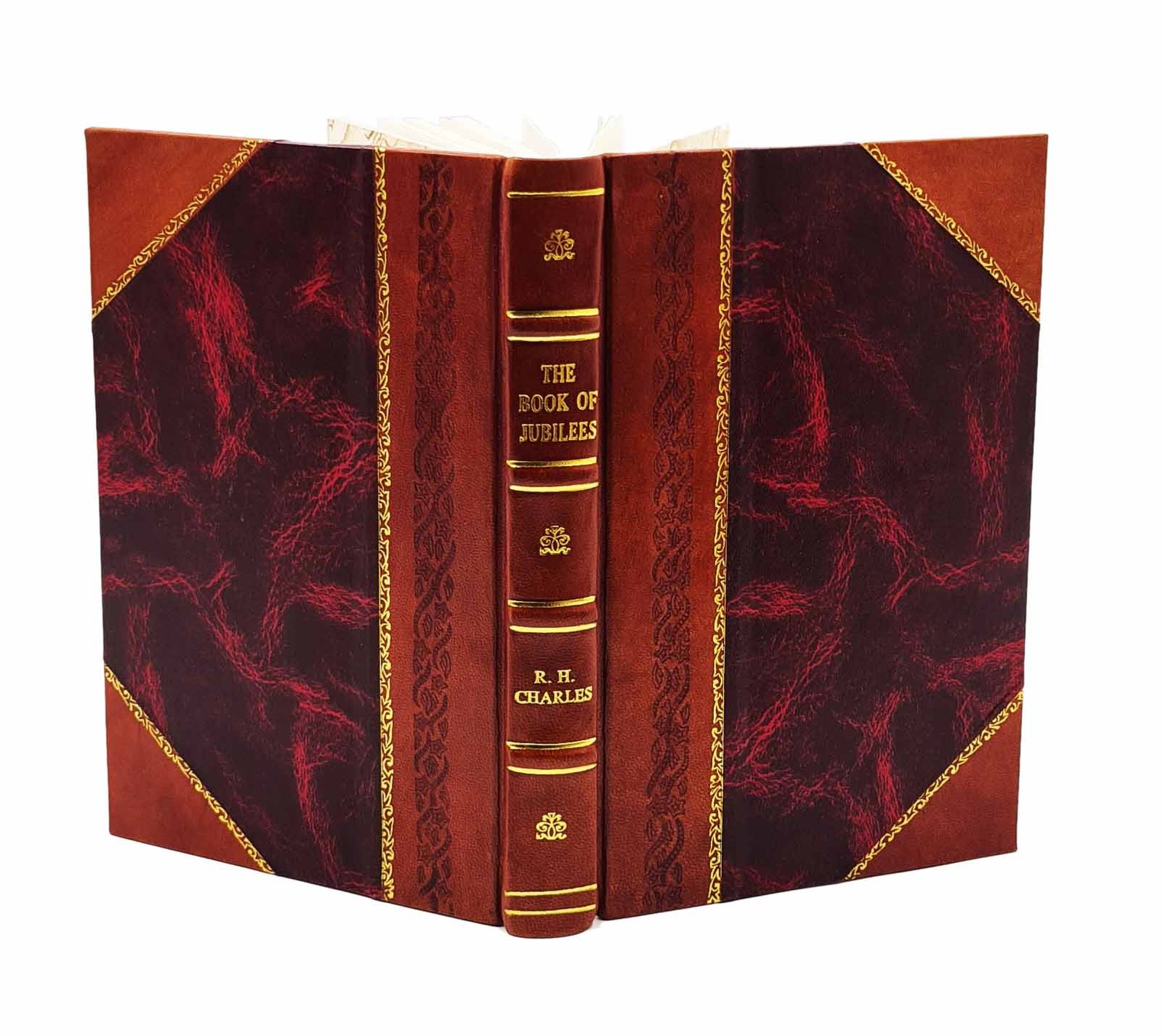 The Book of Jubilees, or, The little Genesis 1917 1917 [Leather Bound]