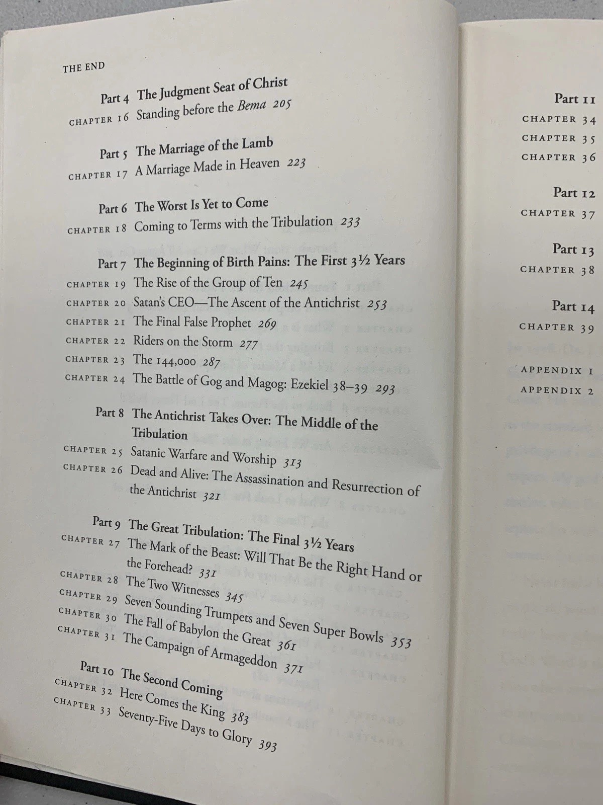 The End: A Complete Overview of Bible Prophecy & the End of Days – Hitchcock, M