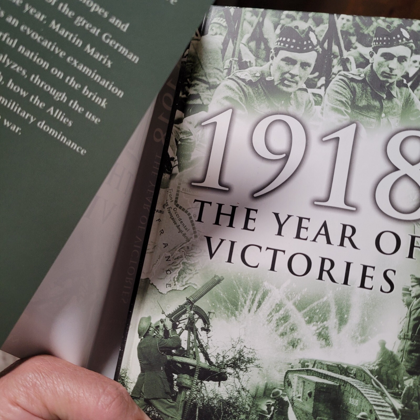 Set of 2 WW1 Hardcovers: Gallipoli and 1918