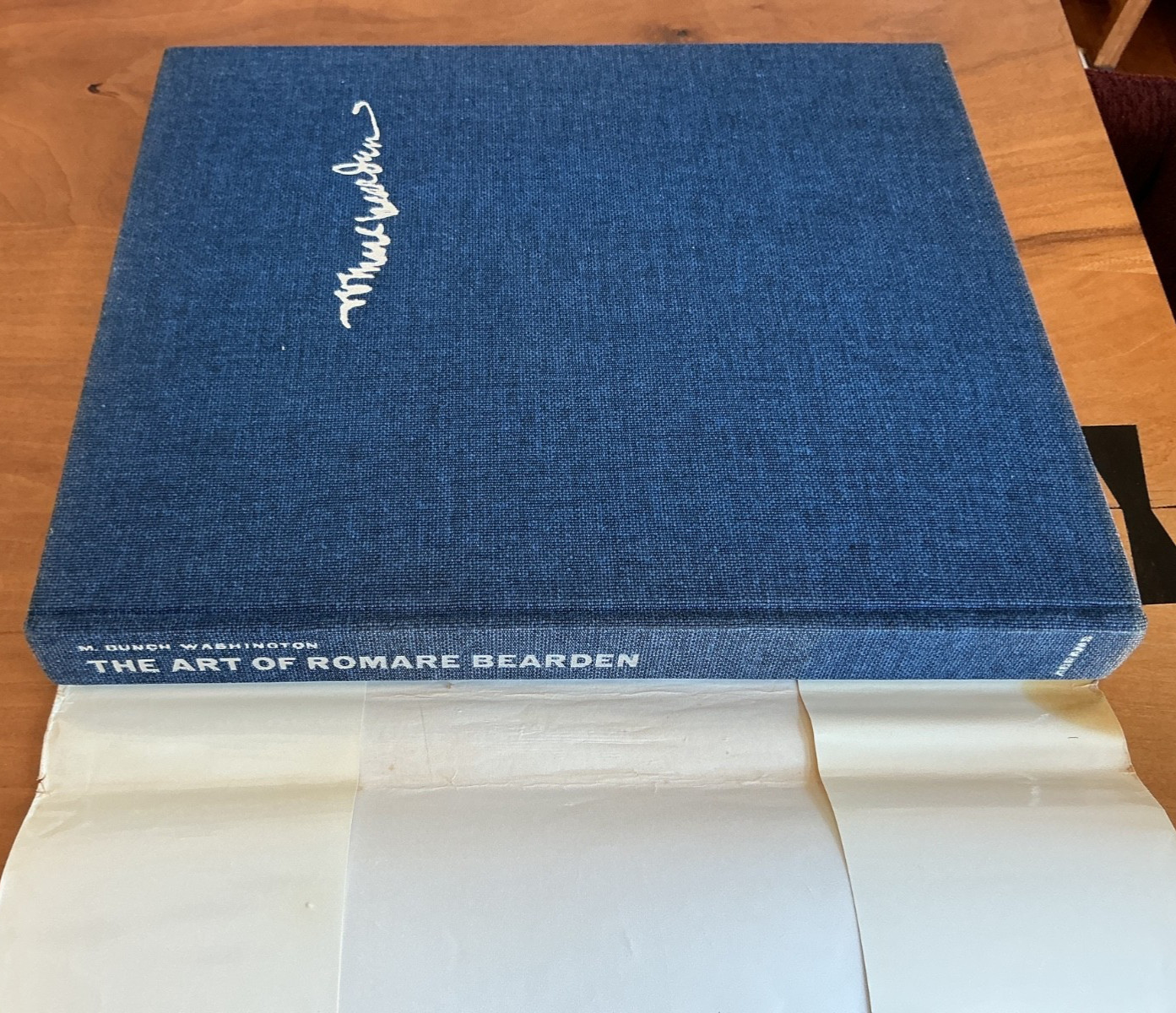 Art of Romare Bearden by M. Bunch Washington 1973 HC DJ Abrams