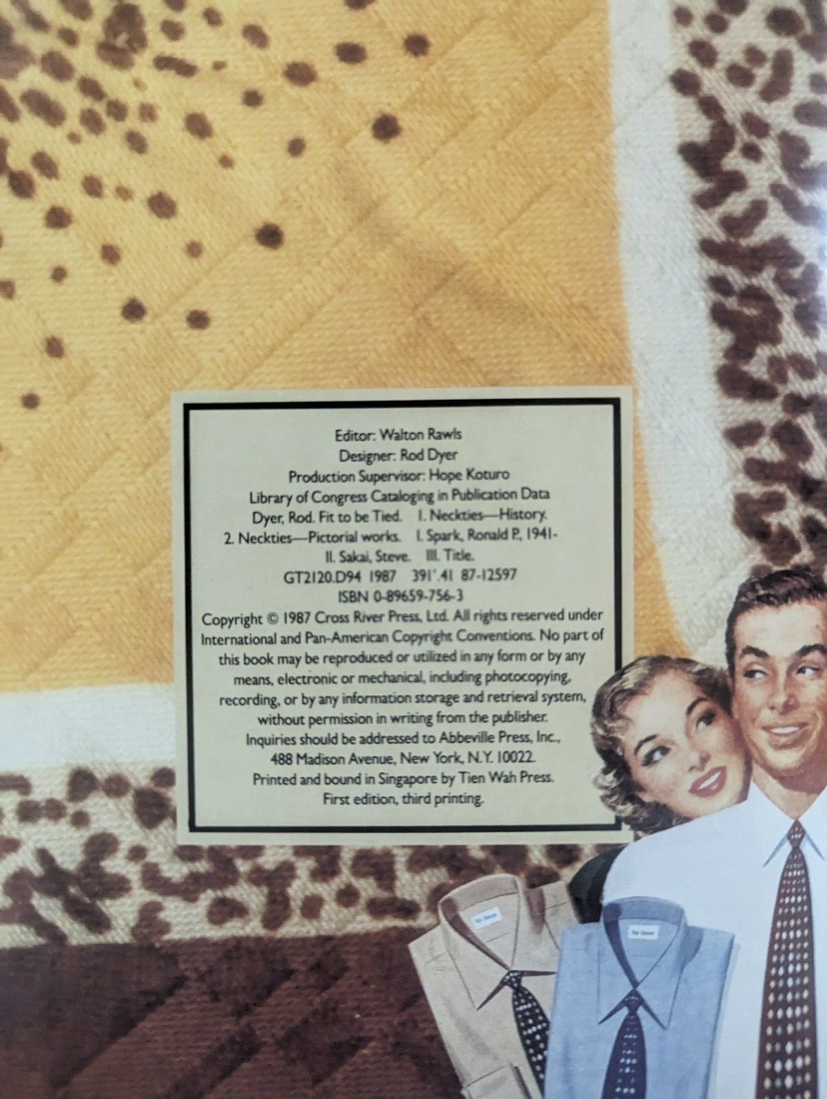 Fit to Be Tied : Vintage Ties of the 1940s and Early ’50s by Ron Spark and…
