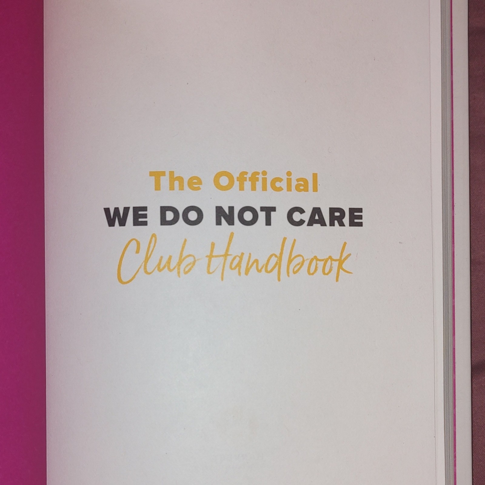 Melani Sanders The Official We Do Not Care Club Handbook Menopause