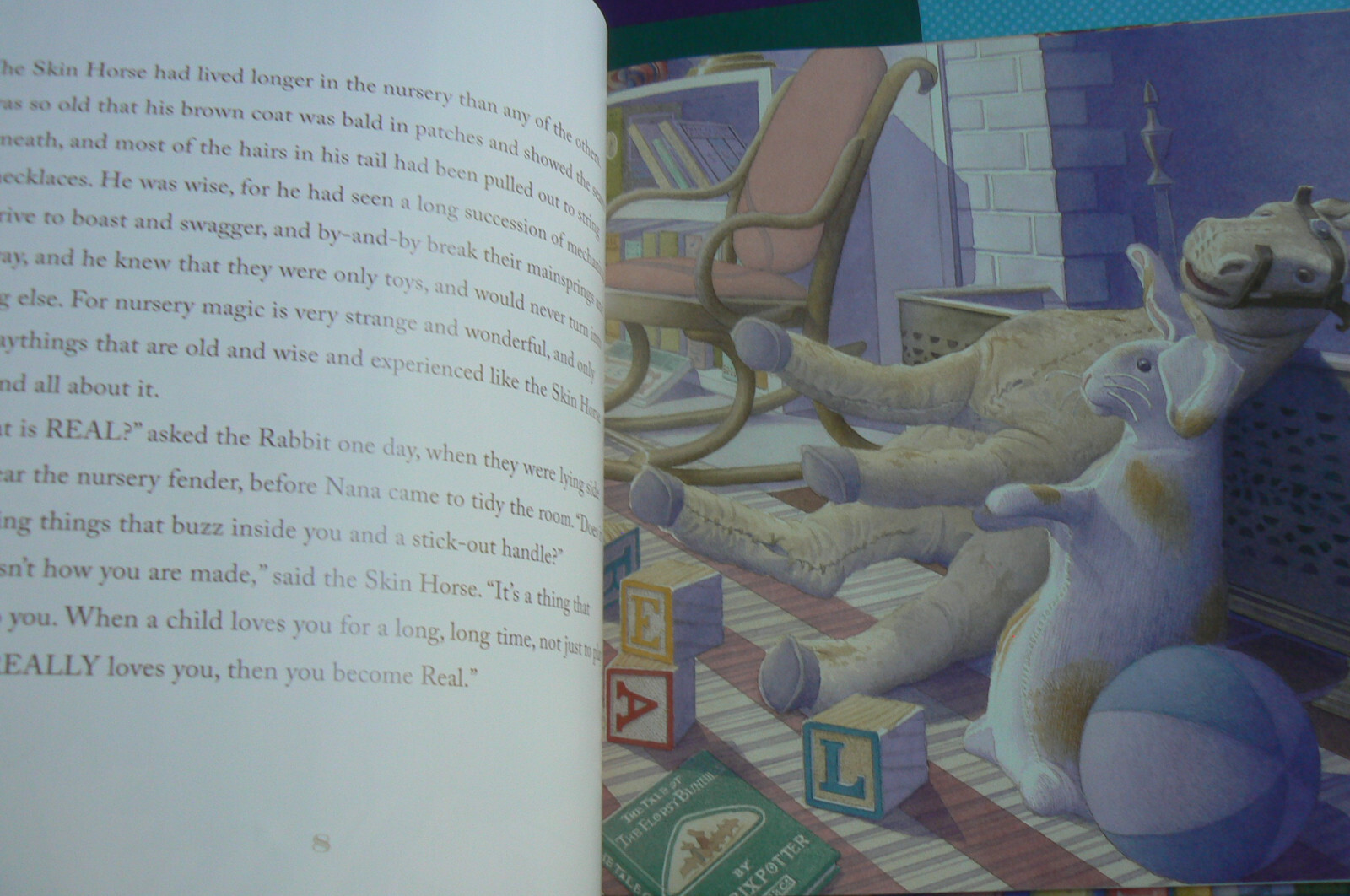 The Velveteen Rabbit, Classic Edition, Bianco/Santore,First Edition HC 10.5″x11″
