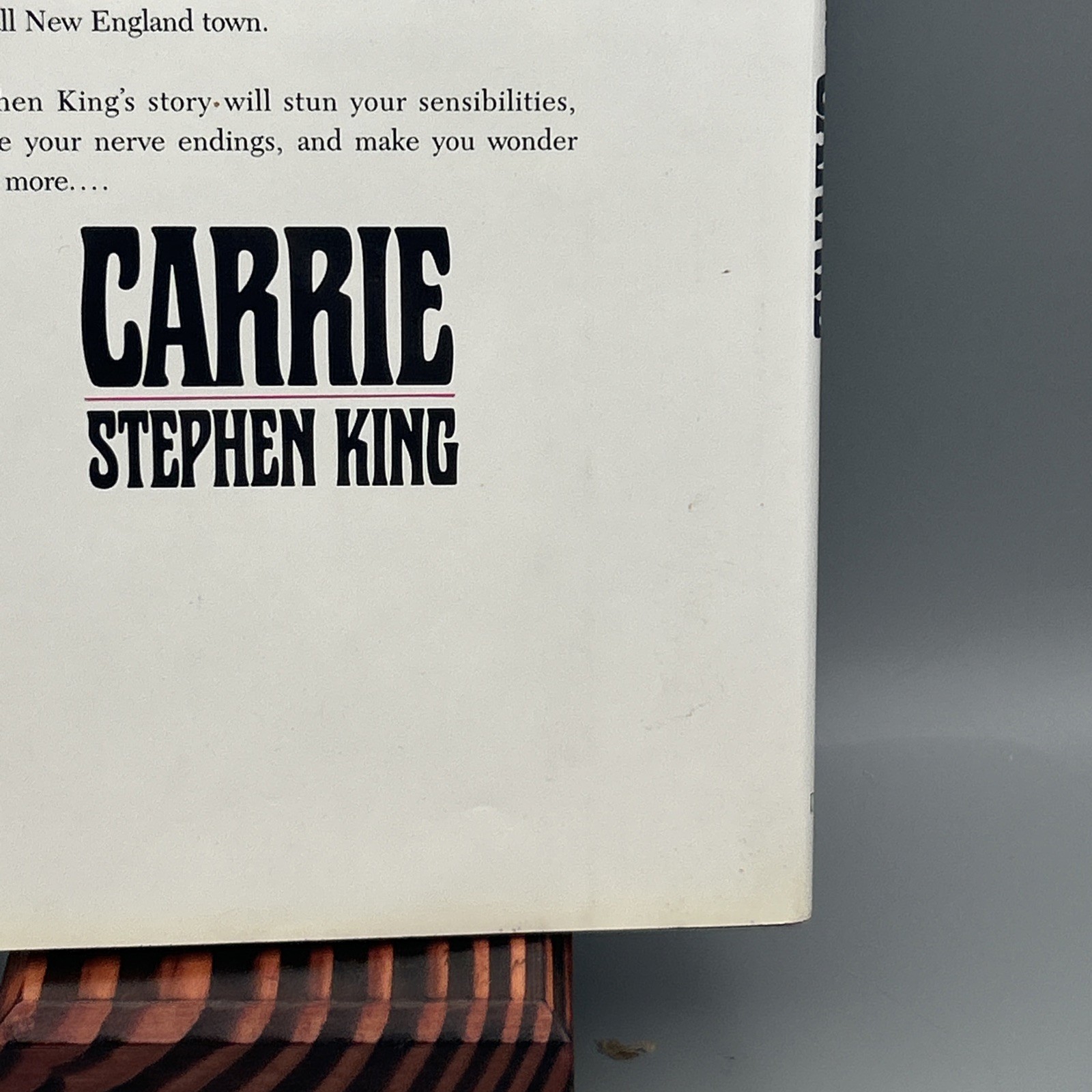 CARRIE by Stephen King First Edition 1974 Doubleday Early Print No Price