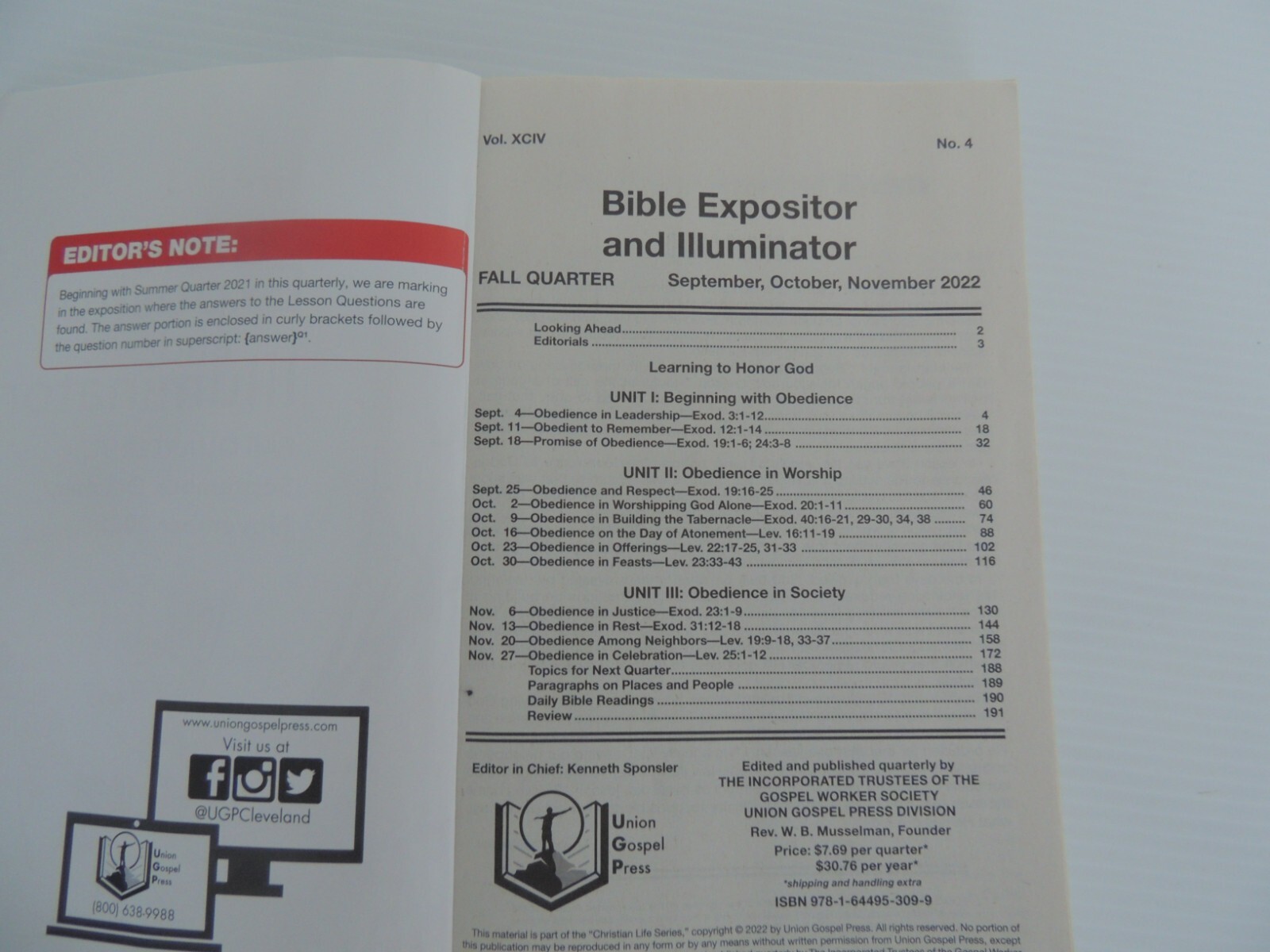 3 books: Bible Expositor. 2022, JUNE, JULY, AUGUST, SEP, OCT, NOV, TRUSTING