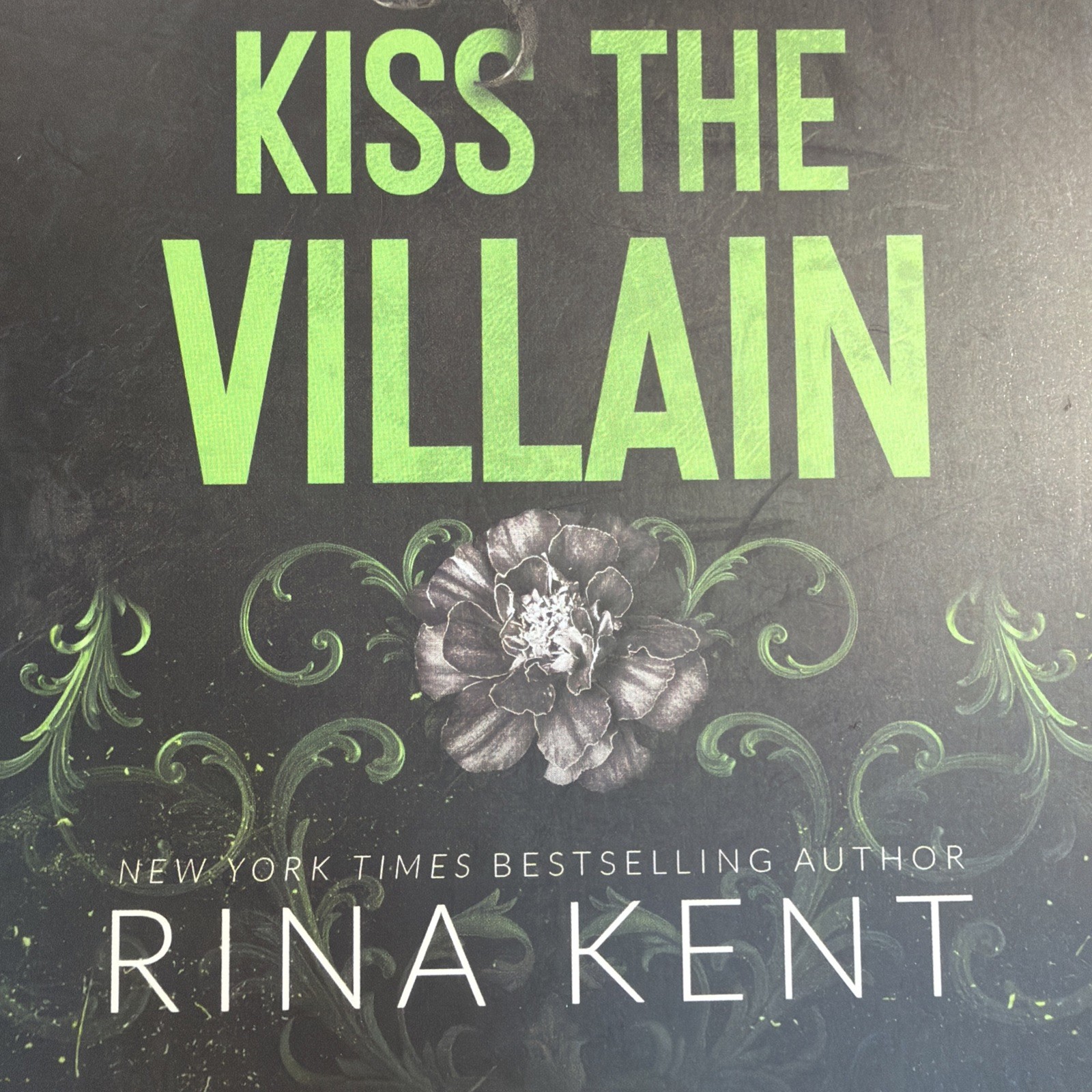 Kiss the Villain by Rina Kent Paperback Romance Crime Suspense Novel